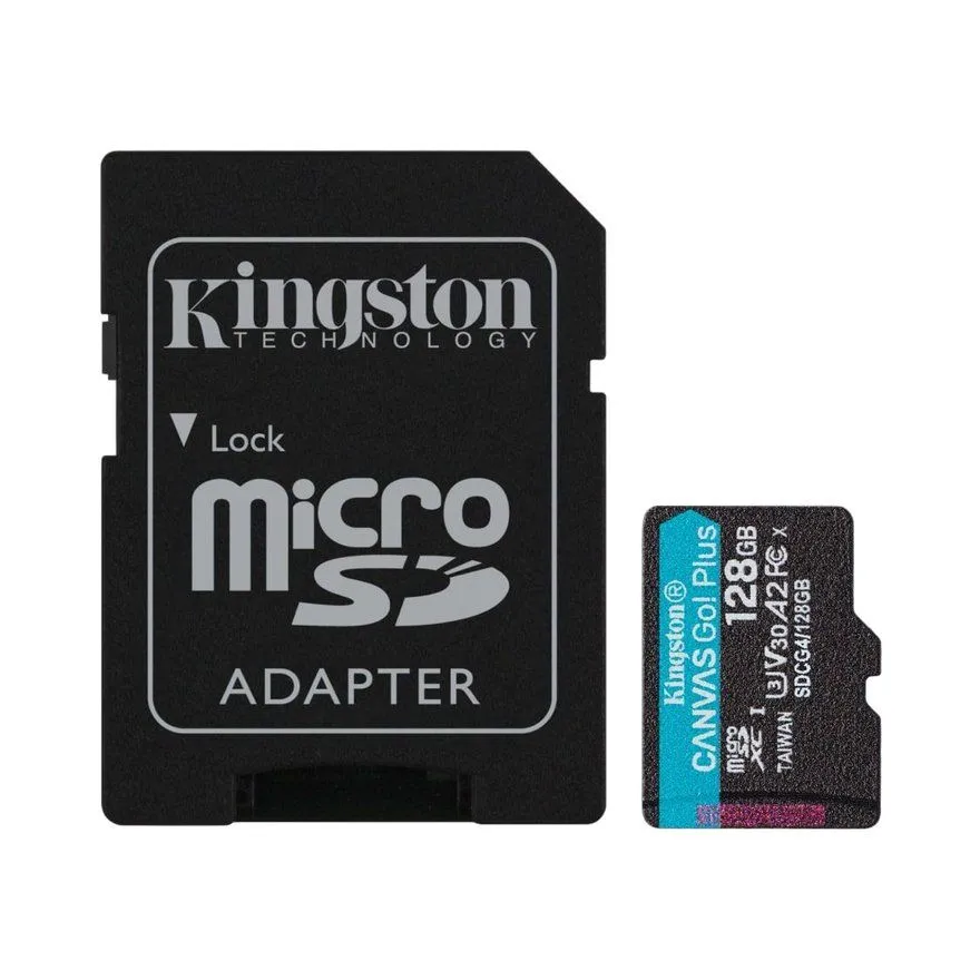 Memorijska kartica Kingston SDCG4/128GB 128GB MicroSDXC Adapter Black