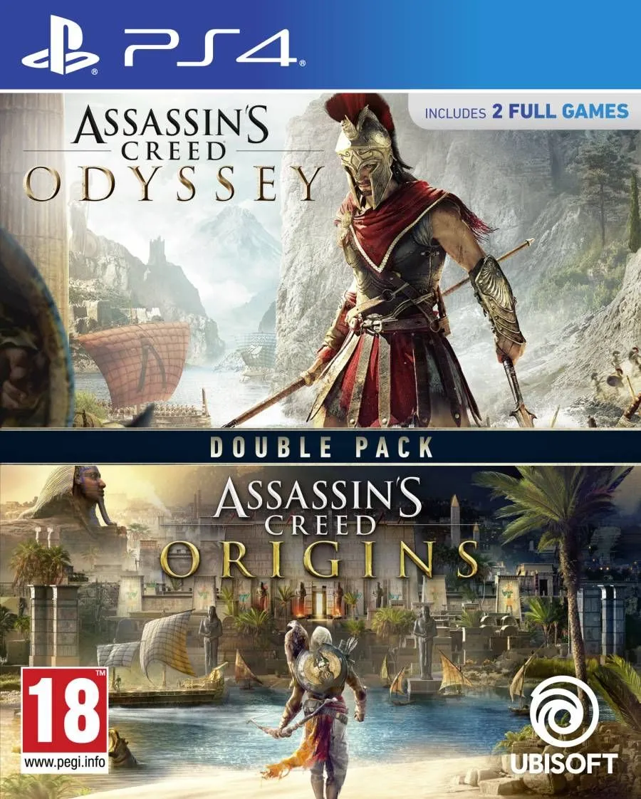 PS4 Assassins Creed Odyssey + Assassins Creed Origins