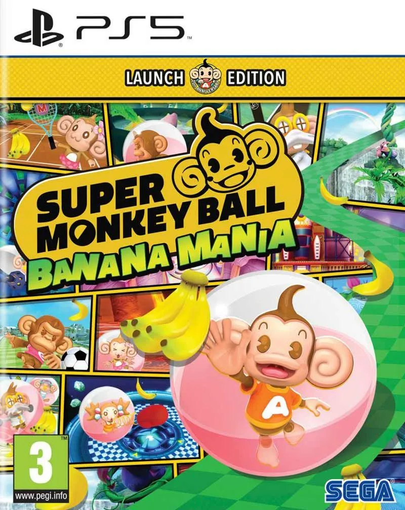 PS5 Super Monkey Ball - Banana Mania - Launch Edition