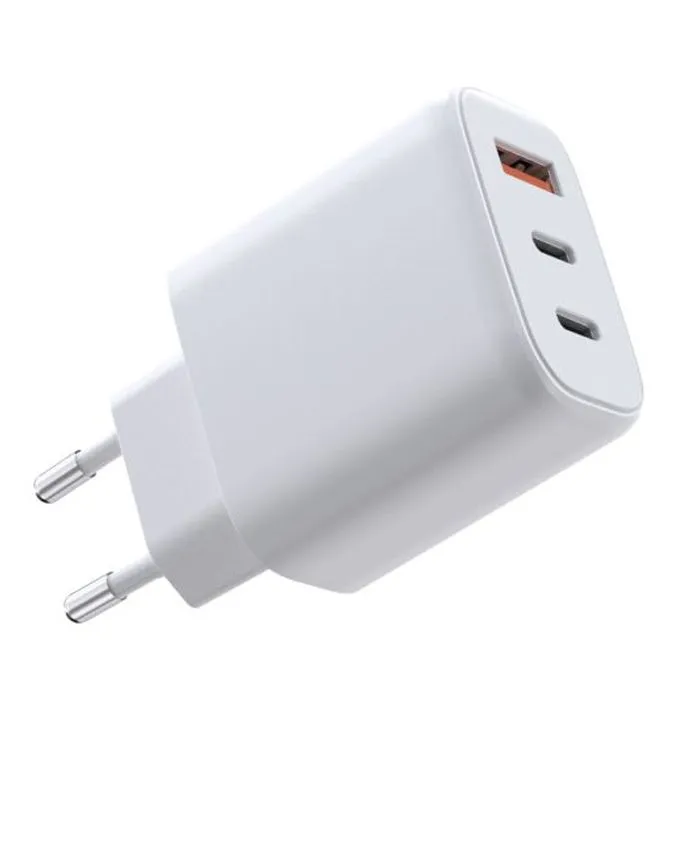 PunjaÄ AVAX Speedy CH361 / 2 Ã USB-C + USB-A / 65W / White