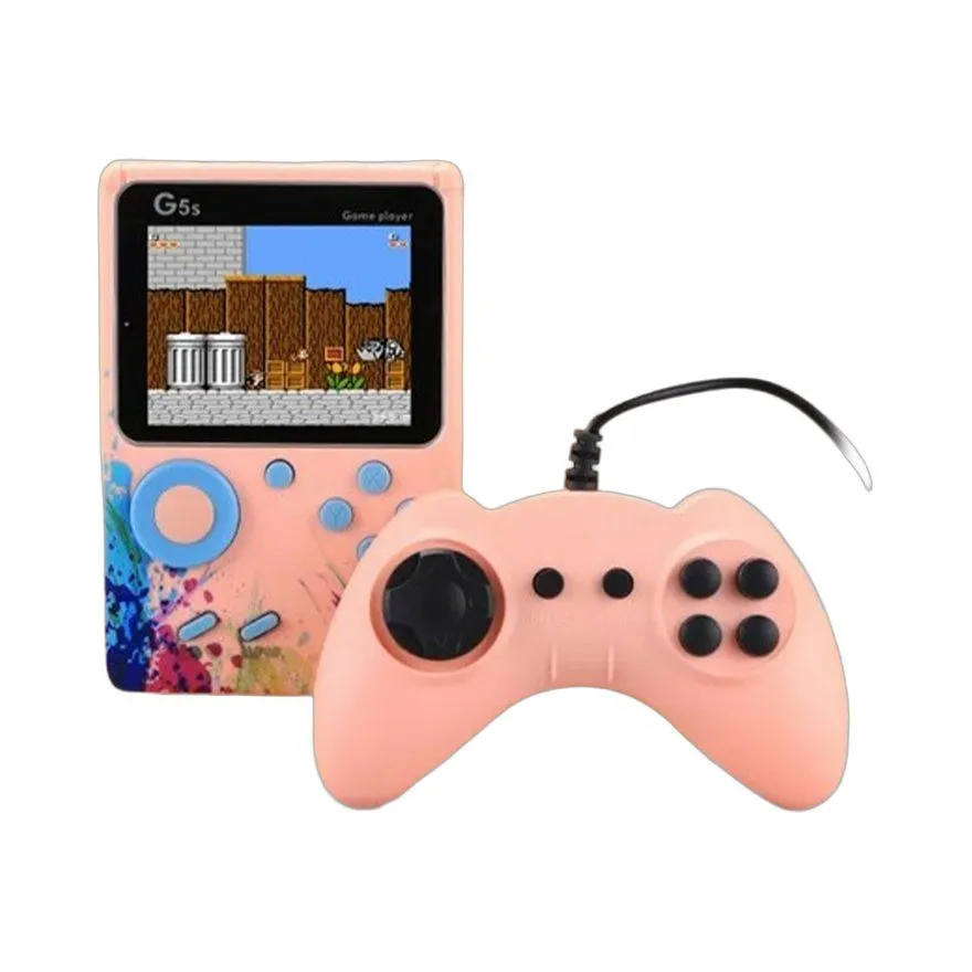 RuÄna konzola Nikeda G5 Handheld Gaming Console - Pink-Blue