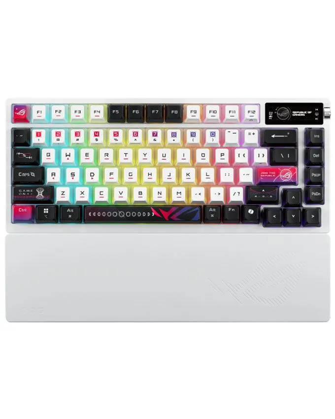 Tastatura ASUS ROG Azoth X 75% (M704) Gaming / MehaniÄka / Wireless / Bluetooth / US - White