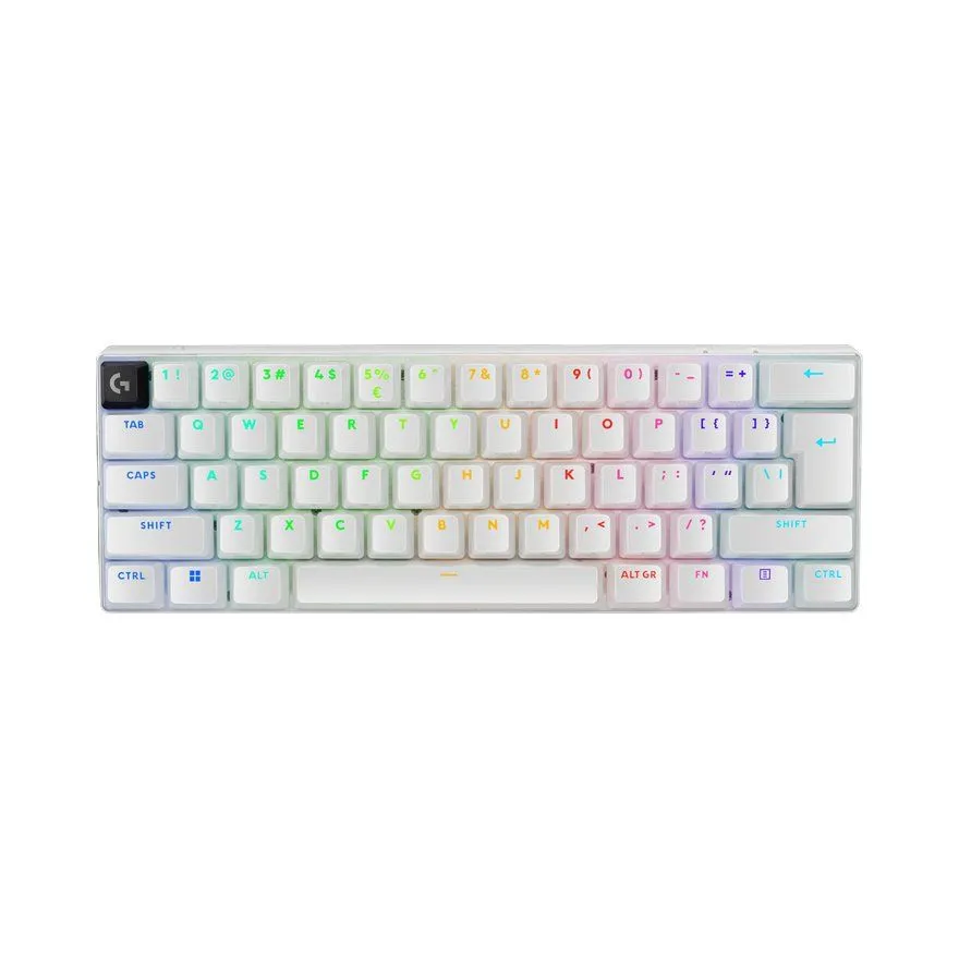 Tastatura Logitech G PRO X 60 Lightspeed Wireless Tactile US White