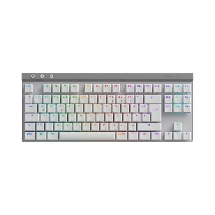 Tastatura Logitech G515 TKL Lightspeed Wireless Gaming Mechanical US White