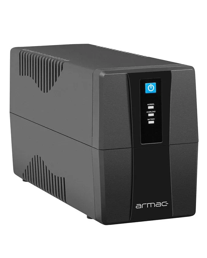 UPS Armac LITE 850VA, 480W, 2X 230V Schuko OUT, LED (HL/850F/LED/V2)