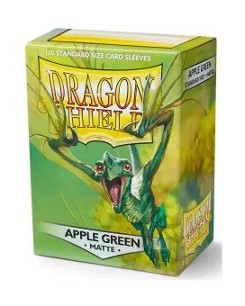 Dragon Shield 100 Standard Sleeves - Apple Green Matte