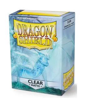 Dragon Shield 100 Standard Sleeves - Clear Matte