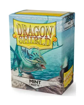 Dragon Shield 100 Standard Sleeves - Mint Matte