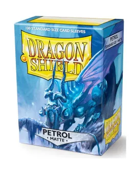Dragon Shield 100 Standard Sleeves - Petrol Matte