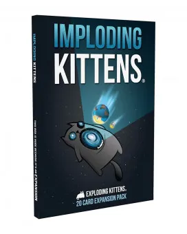 Društvena igra Exploding Kittens 1st Expansion - Imploding Kittens