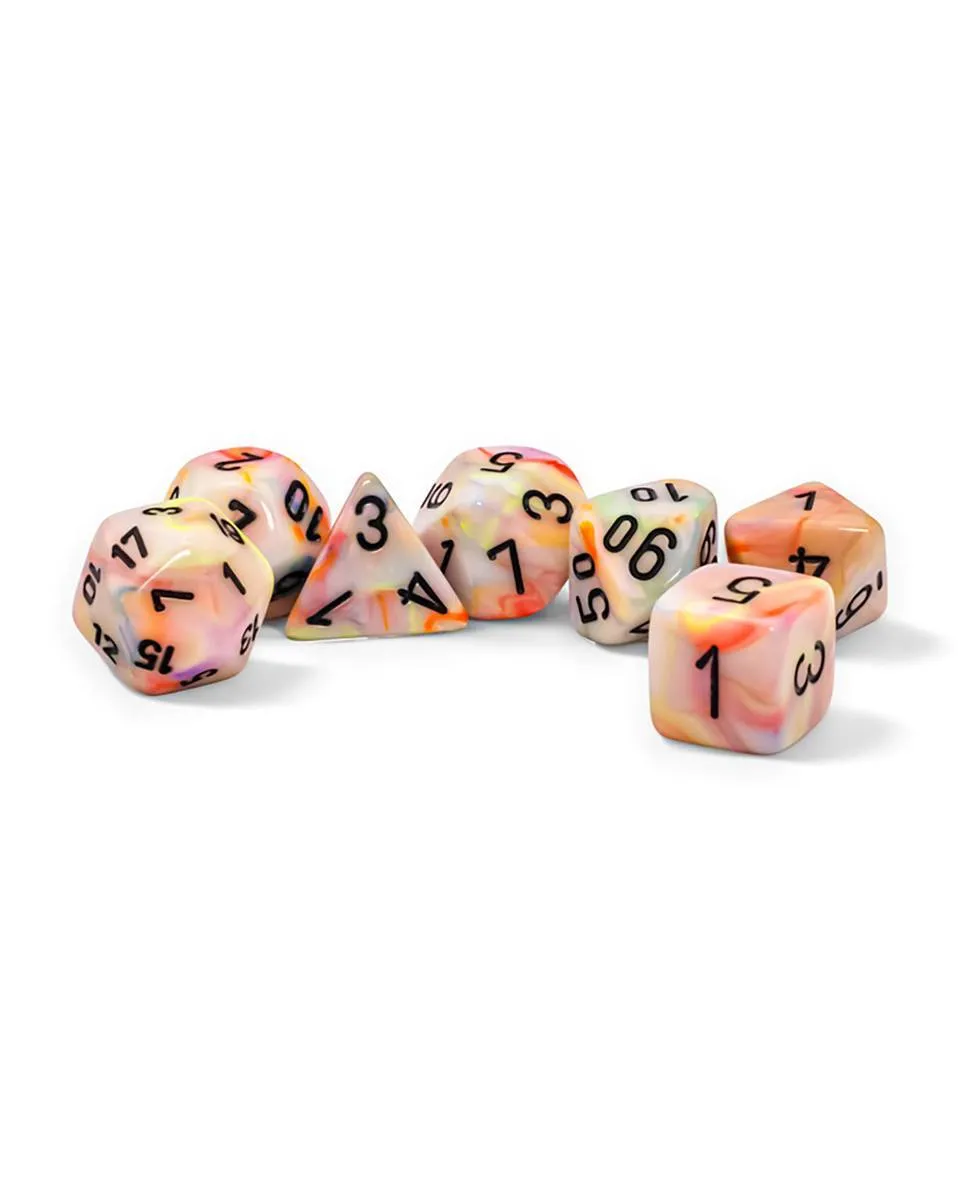 Kockice Chessex - Festive Mega-hedral - Circus & Black (7)
