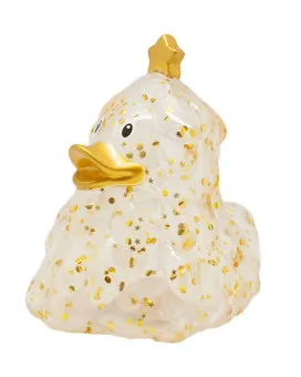 Lilalu Patkica - Gold Christmas Tree - Rubber Duck
