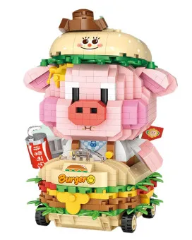 LOZ Micro Block - Hamburger Pig