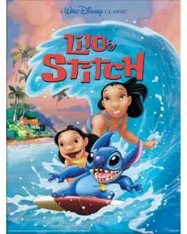 Maxi Poster Pyramid - Lilo & Stitch 61 x 91.5cm - Wave Surf