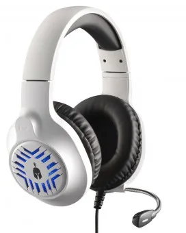 Slušalice Spartan Gear Medusa - White/Black