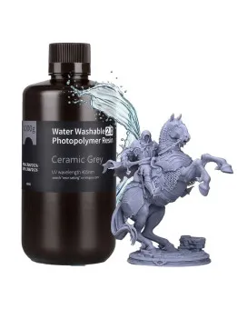 Smola Elegoo Water Washable Resin 2.0 1000g - Ceramic Grey