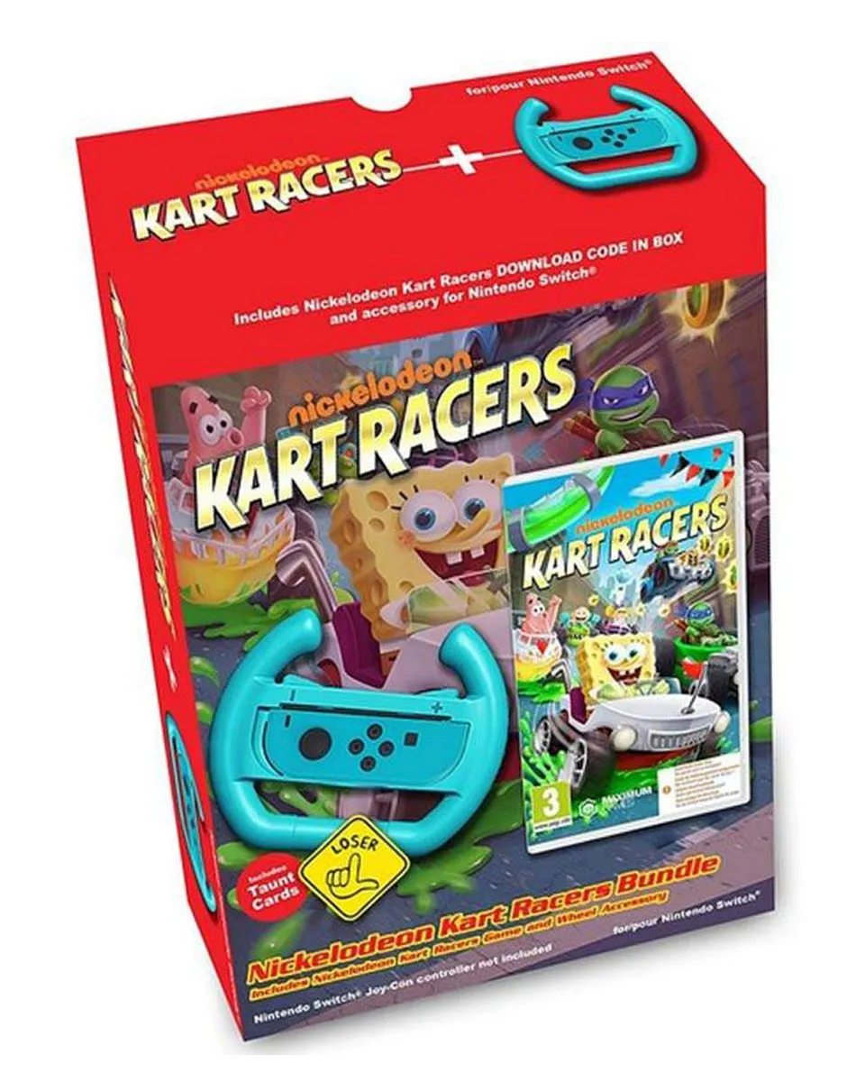 Switch Nickelodeon Kart Racers - Wheel Bundle