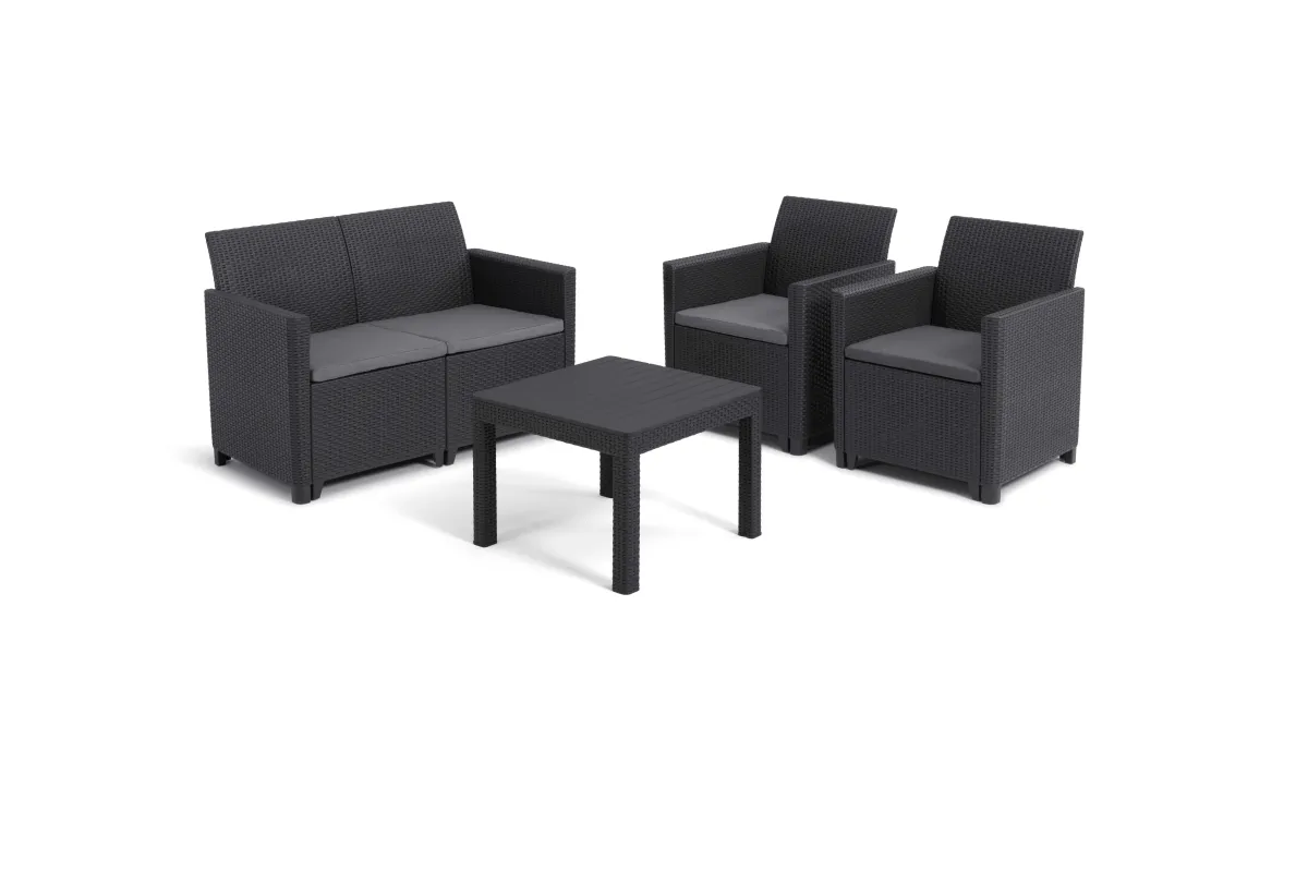 Baštenska garnitura Marie 2 Seater - Grafit