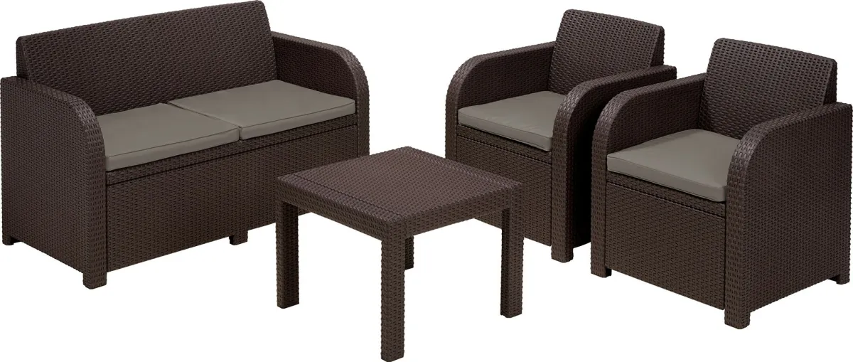 Baštenski set Georgija - Braon