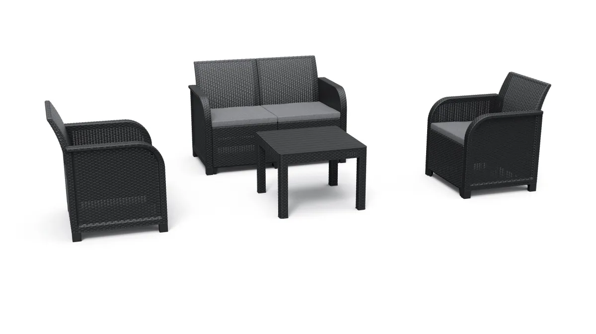 Baštenski set Rosalie 2 Seater - Grafit