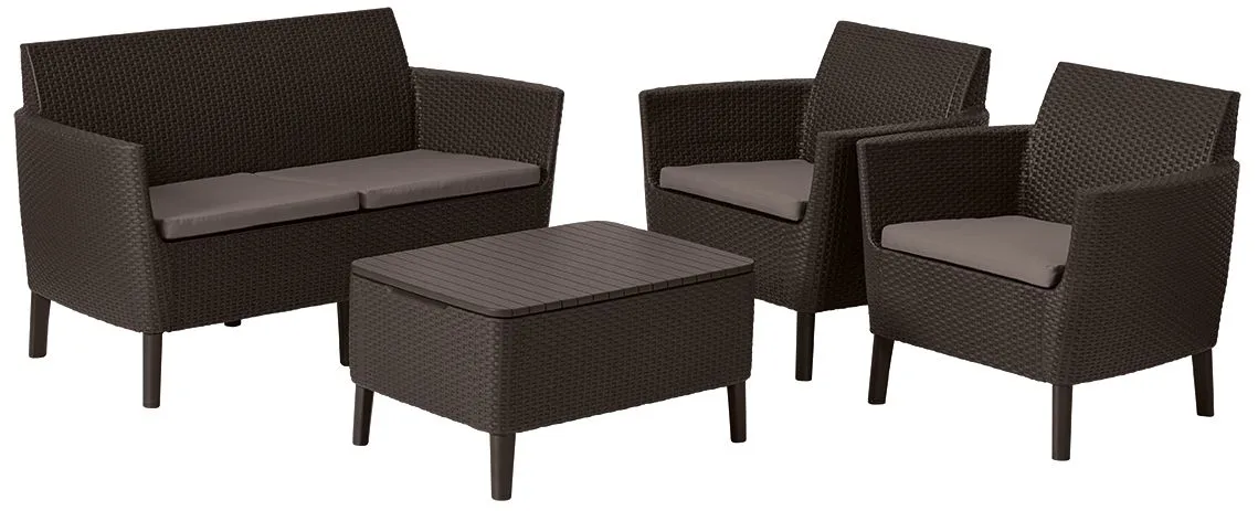 Baštenski set Salemo - Braon