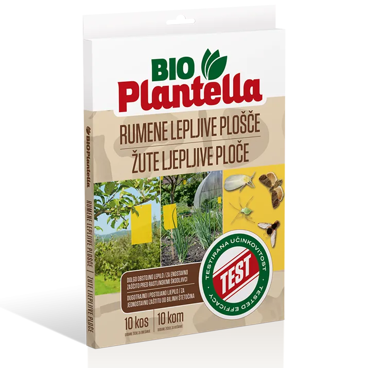 Bio Plantella žute lepljive ploče 24x17 - 10 kom