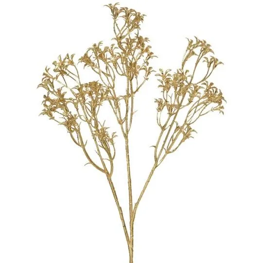 Grana - zlatno plastično lišće - 52 cm
