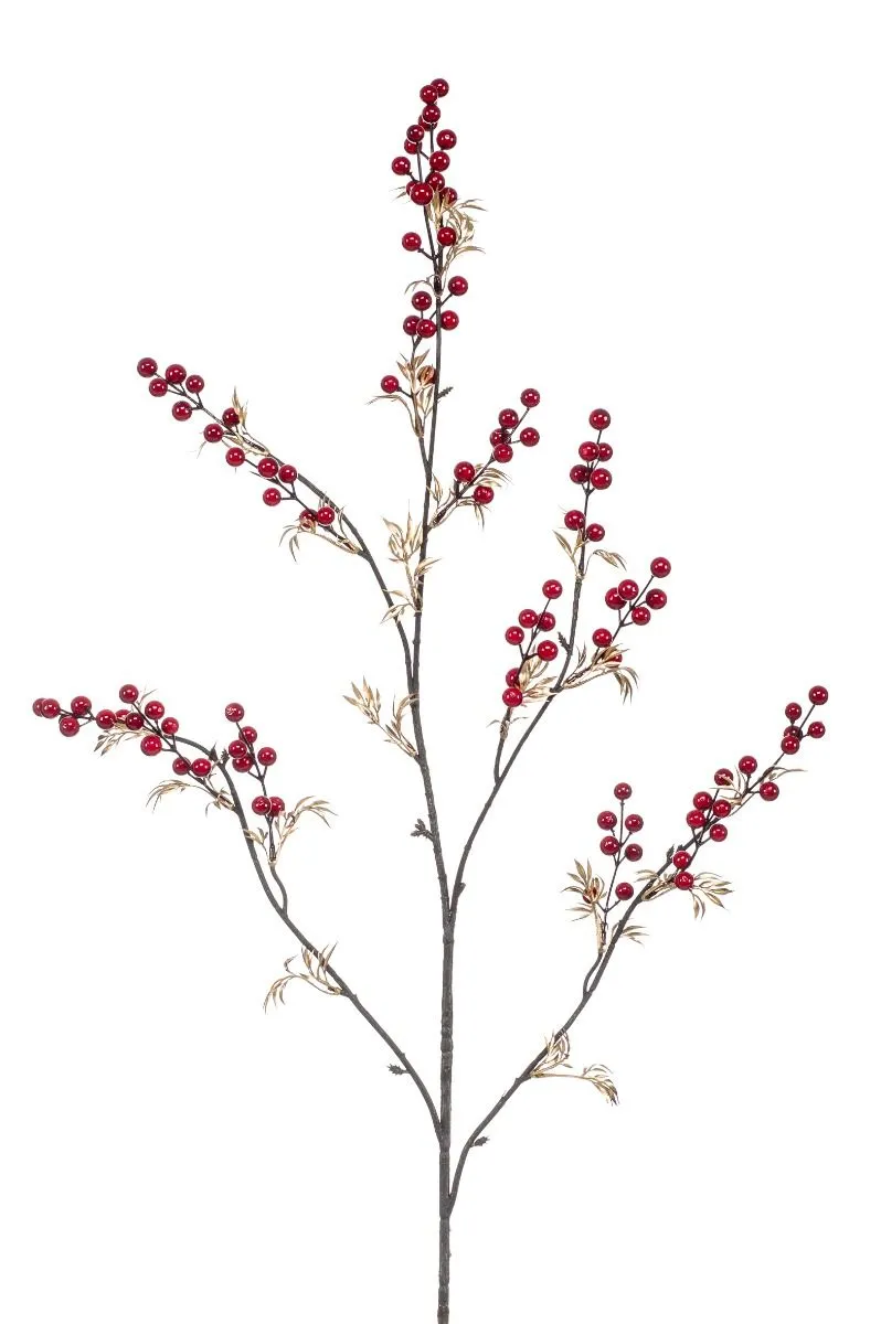 Mak Grana Crvena/Zlatna - 115 cm