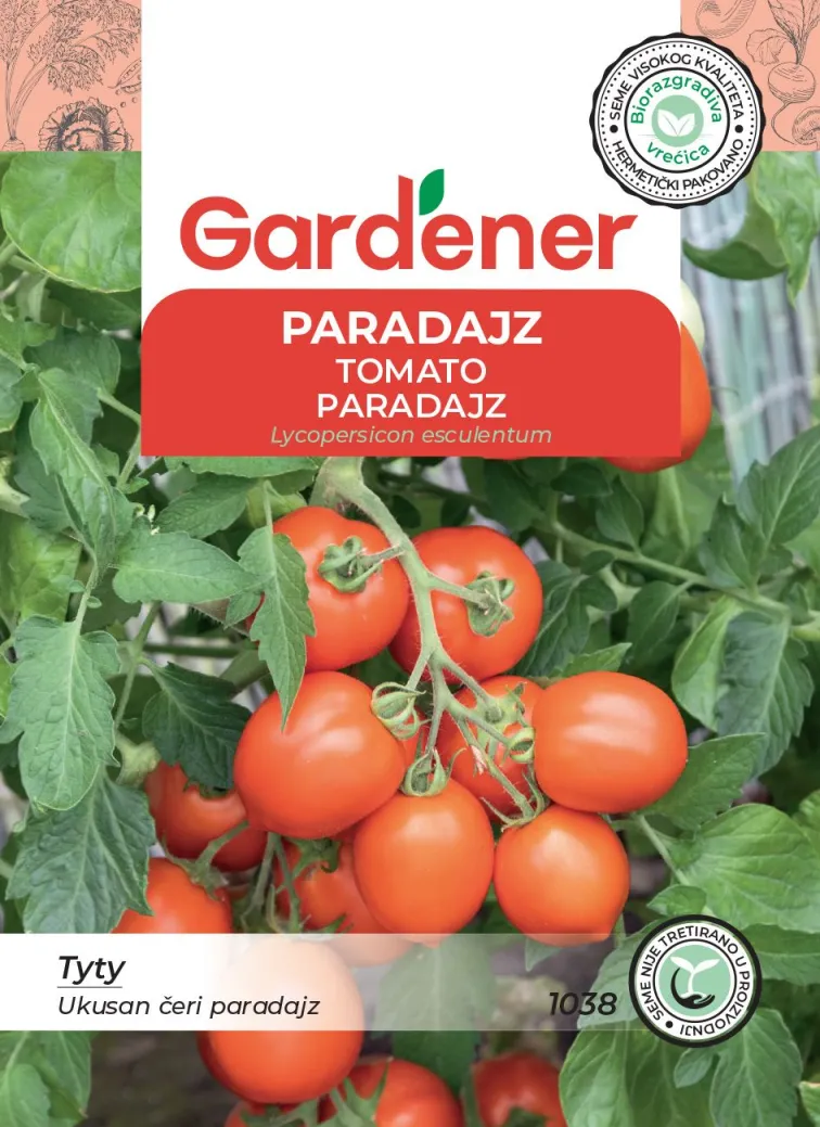 Paradajz tyty - Lycopersicon esculentum