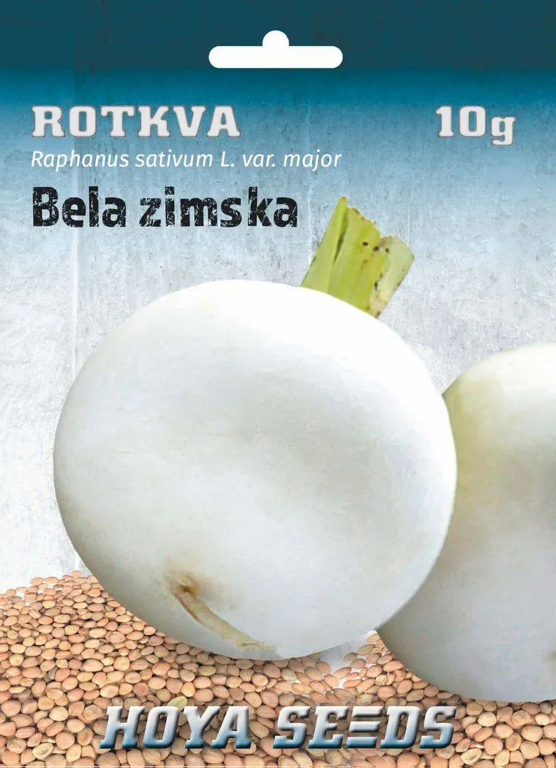 Rotkva bela zimska - Raphanus sativum L. Var. Major