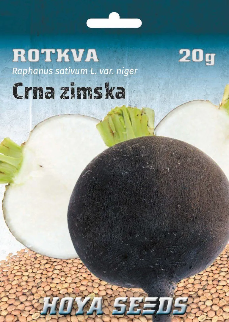 Rotkva crna zimska - Raphanus sativum L. Var. Niger