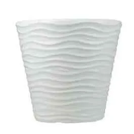 Saksija Wave 39 x 37 cm - Bela
