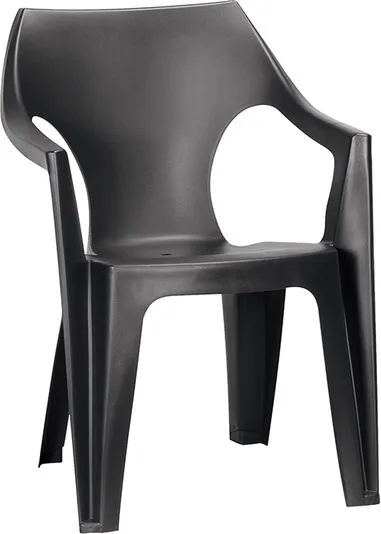 Stolica Dante lowback - Grafit  