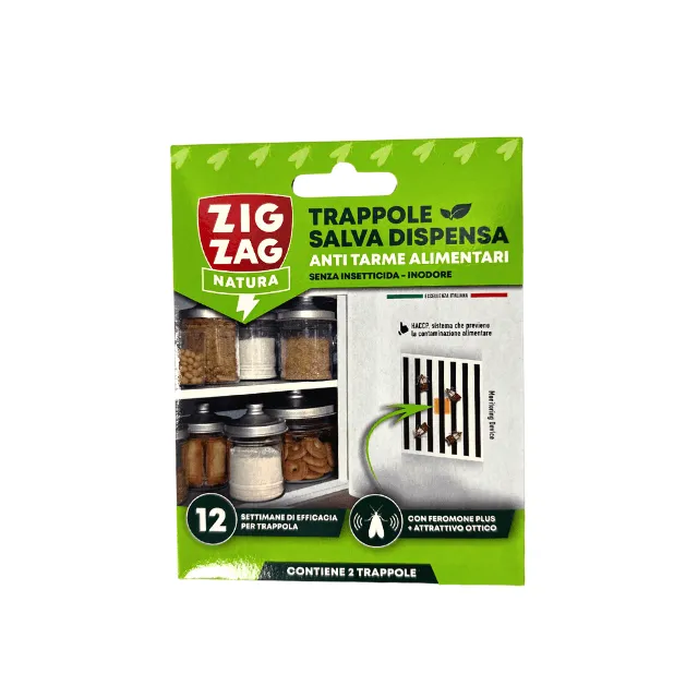 Zig Zag klopka za kuhinjske moljce sa feromonom- 2 kom