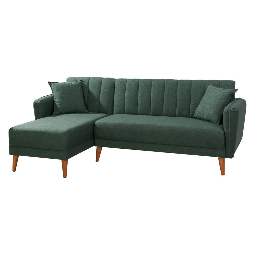 ASIR GROUP Aqua Corner Left Dark Green Ugaona garnitura