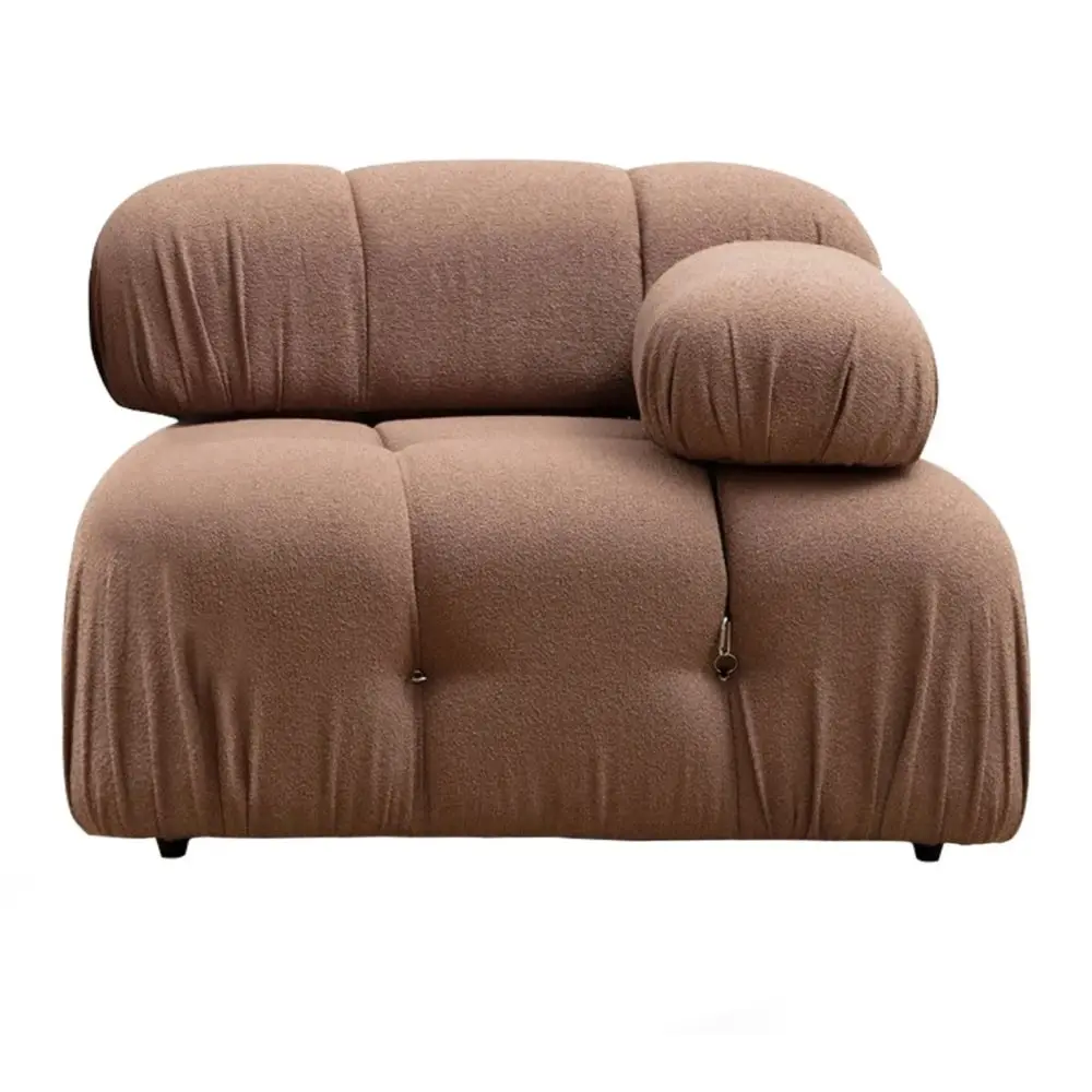 ASIR GROUP Bubble Bouclette Brown Fotelja