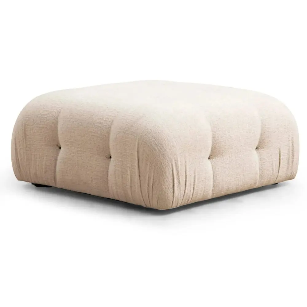 ASIR GROUP Bubble Pouffe Cream Tabure