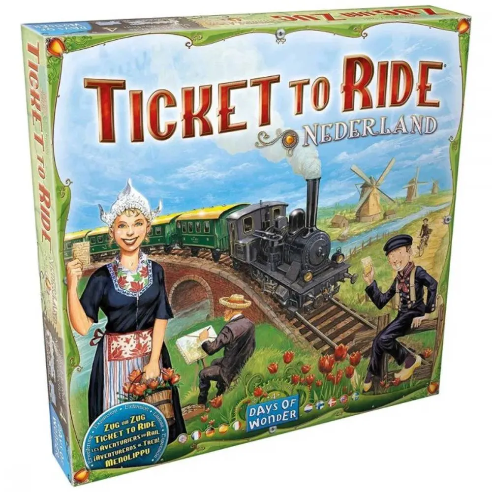 ASMODEE Ticket to Ride Nederland Društvena igra