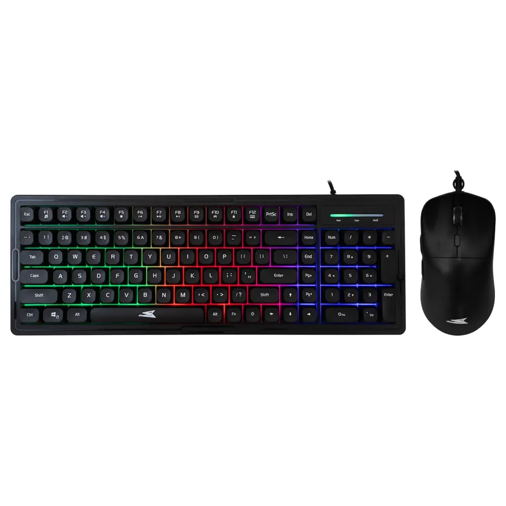 BARACUDA Orca BGC US Black Set tastatura i miš
