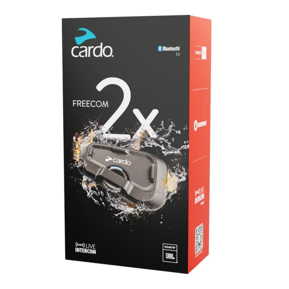 CARDO Freecom 2X Single Bluetooth Headset