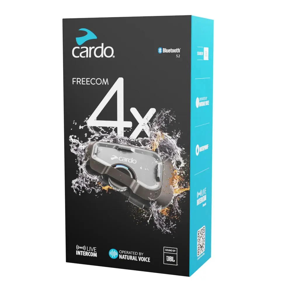 CARDO Freecom 4X Single Bluetooth Headset
