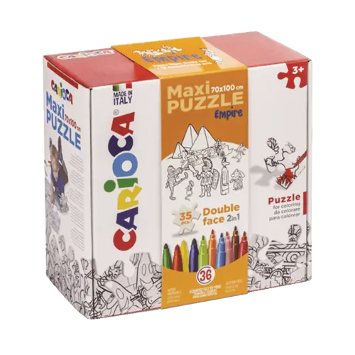 CARIOCA Flomaster set MAXI PUZZLE EMPIRE 42836