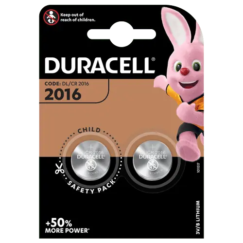 DURACELL Coin CR2016 Litijumske baterije 2/1