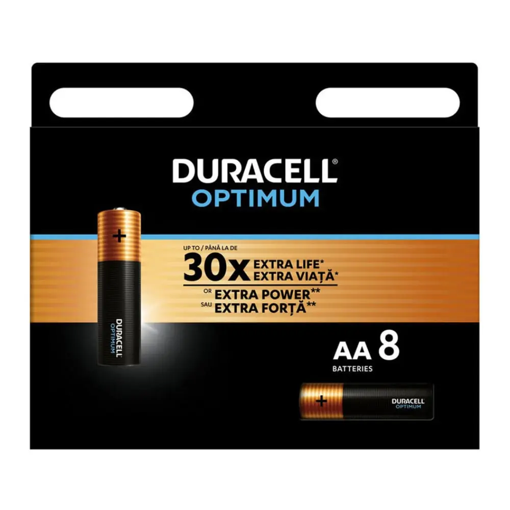 DURACELL Optimum LR06 AA Alkalne baterije 8/1