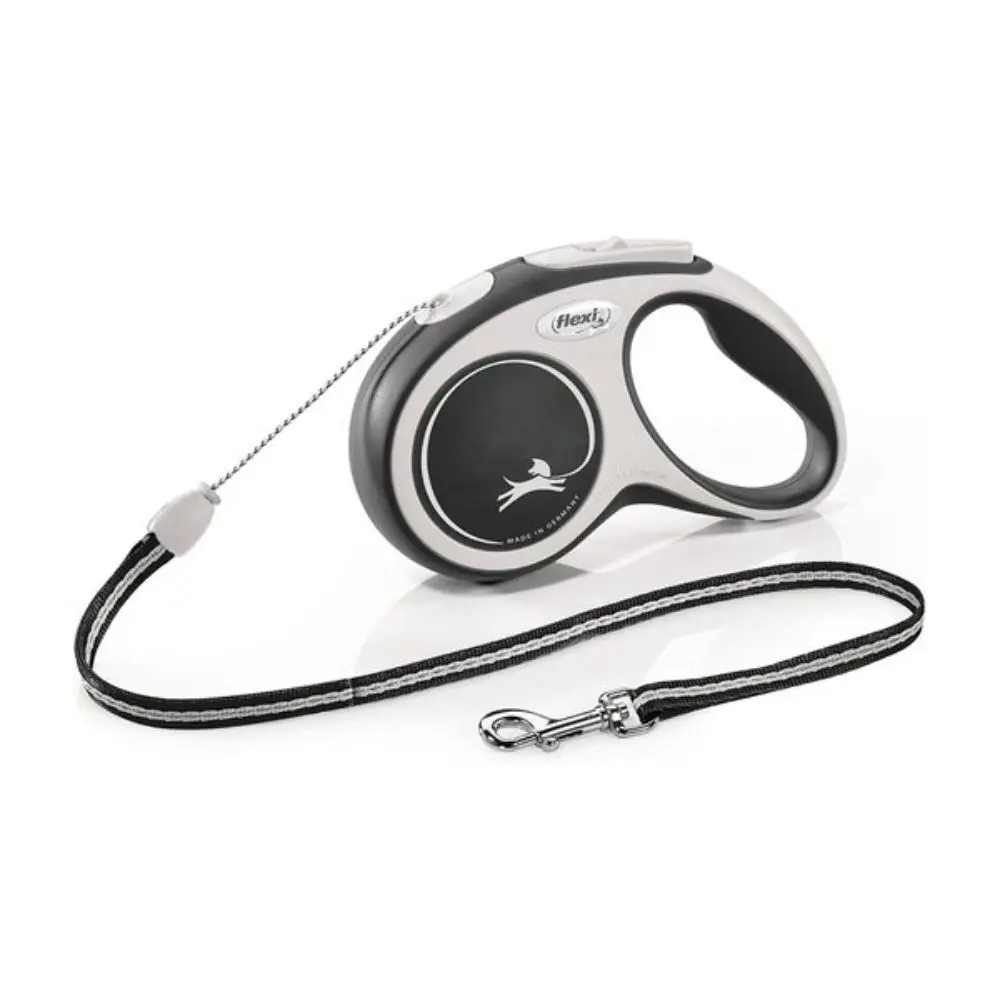FLEXI New Comfort M Cord 5m Povodac za pse Black