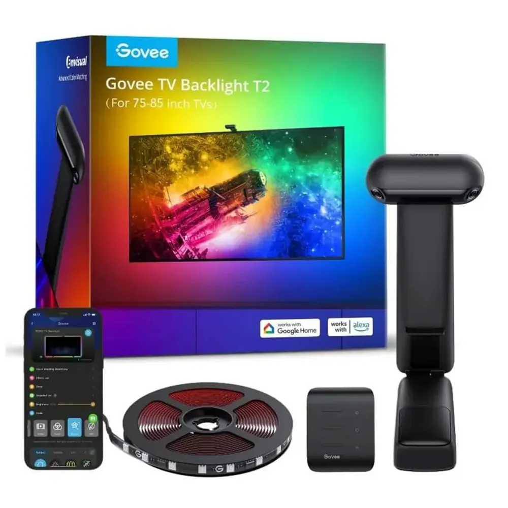 GOVEE Envisual TV Backlight T2 With Dual Cameras 75-85"