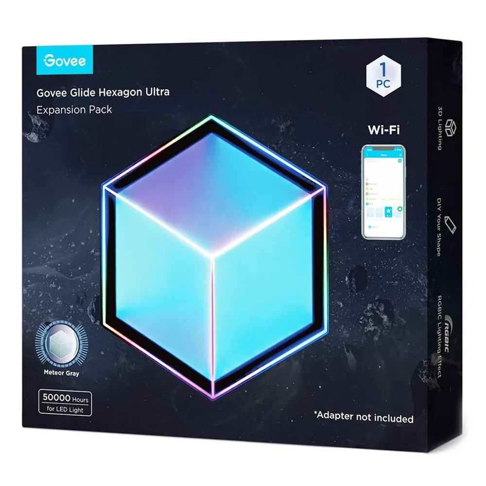 GOVEE Glide Hexagon Light Panels Ultra Expansion Pack