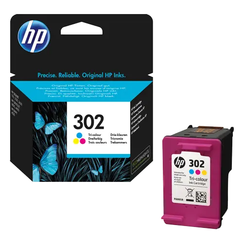 HP 302 Tri-color F6U65AE Kertridž