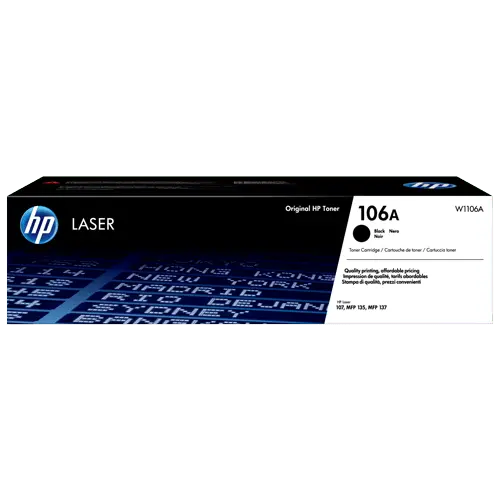 HP 106A Black W1106A Toner