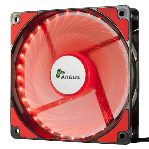 INTER-TECH ventilator ARGUS L-12025 (Crveni) - 88885413